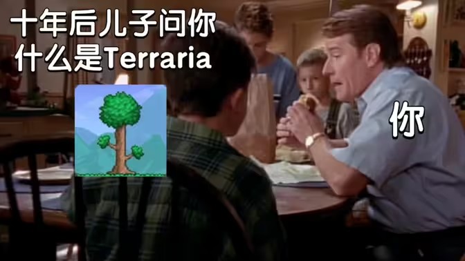 十年后儿子问你什么是Terraria