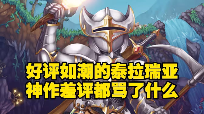 好评如潮的神作《泰拉瑞亚》，它的差评都说了什么？